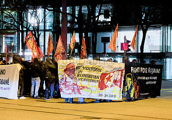 Fight for Rojava Protest in Zürich