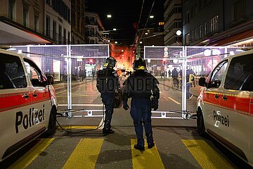 Fight for Rojava Protest in Zürich