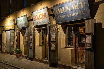 Kazimierz bei Nacht