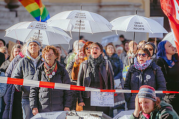 Gemeinsam gegen Rechts Demo in München