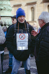 Gemeinsam gegen Rechts Demo in München