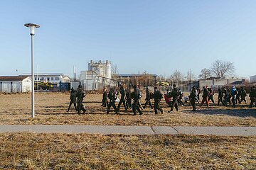 Blockade und Demonstration gegen den politischen Aschermittwoch der AfD in Osterhofen