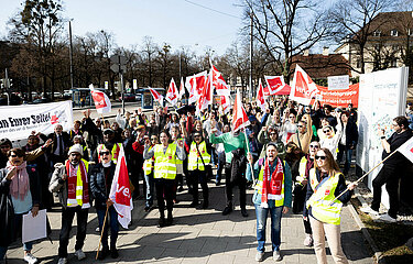 Krankenhausstreik in München
