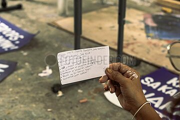 Women artist prepares for International Women’s Day