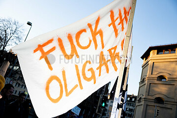 Protest zum Internationalenfrauentag in München