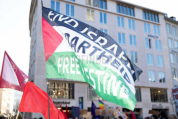 Protest zum Internationalenfrauentag in München