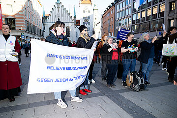 Protest zum Internationalenfrauentag in München