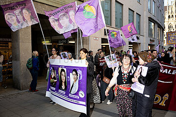 Protest zum Internationalenfrauentag in München