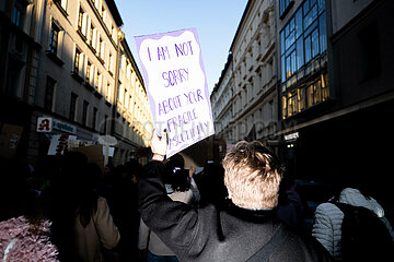 Protest zum Internationalenfrauentag in München