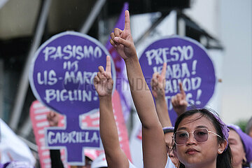 International Womens Day celebration in Manila