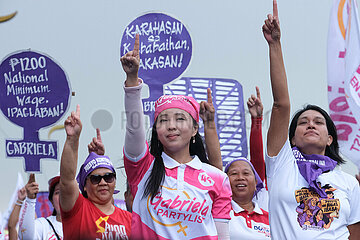 International Womens Day celebration in Manila