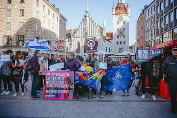 Protest zum Internationalenfrauentag in München
