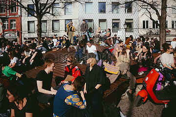 Protest zum Internationalenfrauentag in München