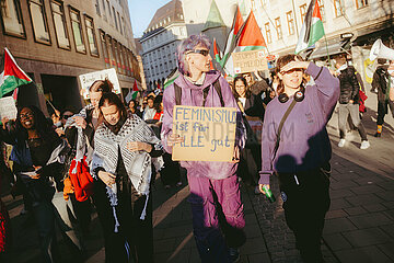 Protest zum Internationalenfrauentag in München