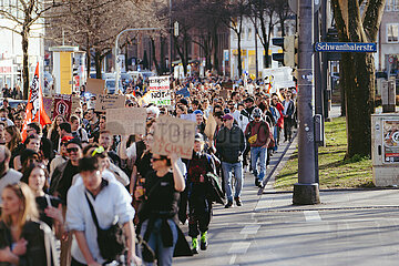 Protest zum Internationalenfrauentag in München