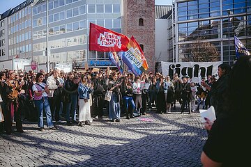 Protest zum Internationalenfrauentag in München