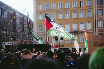 Protest zum Internationalenfrauentag in München
