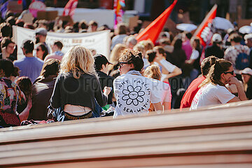Protest zum Internationalenfrauentag in München