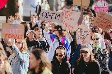 Protest zum Internationalenfrauentag in München