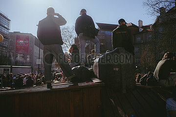 Protest zum Internationalenfrauentag in München