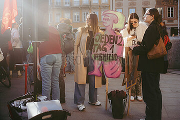 Protest zum Internationalenfrauentag in München