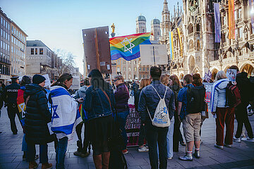 Protest zum Internationalenfrauentag in München
