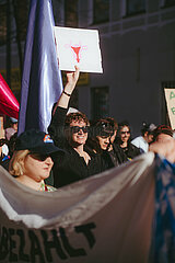 Protest zum Internationalenfrauentag in München