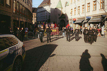 Protest zum Internationalenfrauentag in München