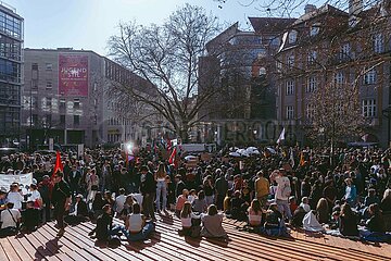 Protest zum Internationalenfrauentag in München