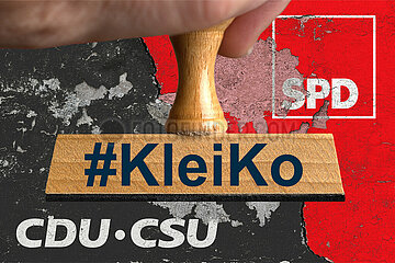 Symbolischer Stempel #KleiKo