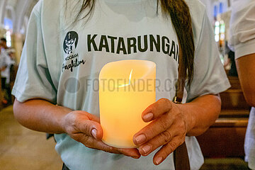Kin of victims of bloody war on drugs of gather for a Mass