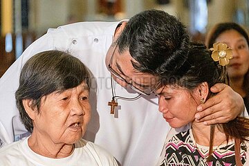 Kin of victims of bloody war on drugs of gather for a Mass
