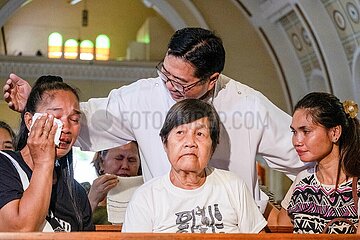 Kin of victims of bloody war on drugs of gather for a Mass