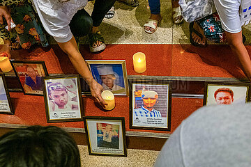 Kin of victims of bloody war on drugs of gather for a Mass