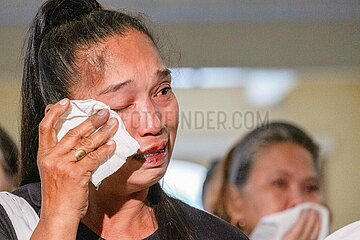Kin of victims of bloody war on drugs of gather for a Mass