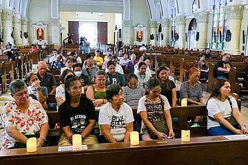 Kin of victims of bloody war on drugs of gather for a Mass