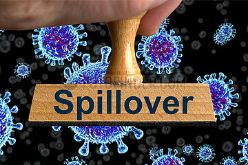 Symbolischer Stempel Spillover