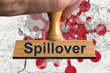 Symbolischer Stempel Spillover