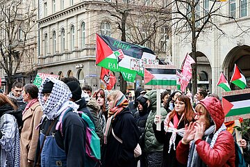 Hands Off Gaza Demo in Zürich