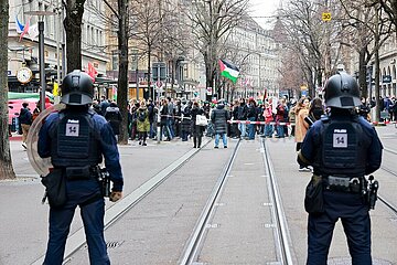 Hands Off Gaza Demo in Zürich