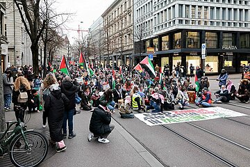 Hands Off Gaza Demo in Zürich