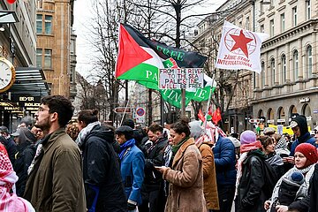 Hands Off Gaza Demo in Zürich