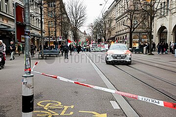 Hands Off Gaza Demo in Zürich