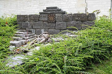 Gedenkort für die Opfer des NS-Regimes auf dem Friedhof Pere Lachaise in Paris