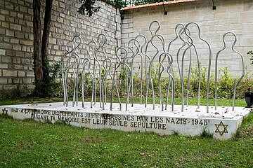Gedenkort für die Opfer des NS-Regimes auf dem Friedhof Pere Lachaise in Paris