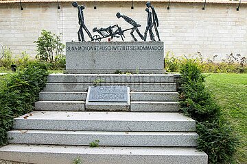 Gedenkort für die Opfer des NS-Regimes auf dem Friedhof Pere Lachaise in Paris