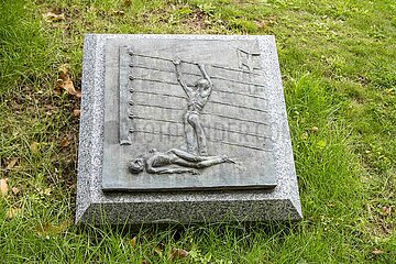 Gedenkort für die Opfer des NS-Regimes auf dem Friedhof Pere Lachaise in Paris
