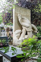 Gedenkort für die Opfer des NS-Regimes auf dem Friedhof Pere Lachaise in Paris
