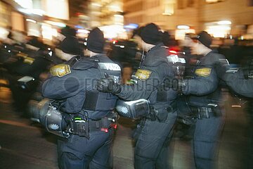 Protestaktion gegen Rechte Demo in Nürnberg