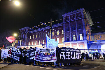 Free All Antifas Protest in Berlin